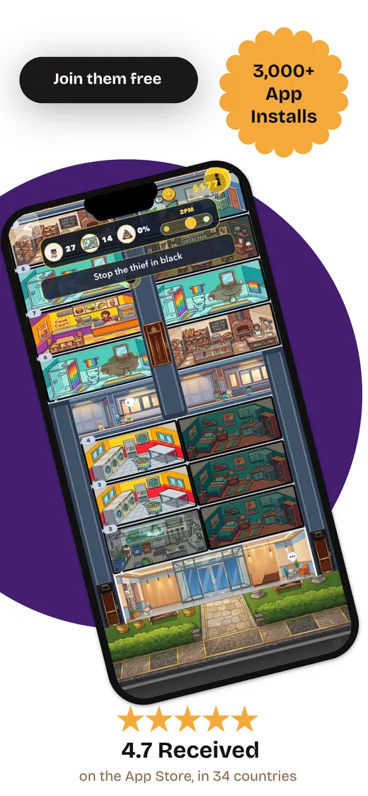 Fun Games for Flights game selection screen